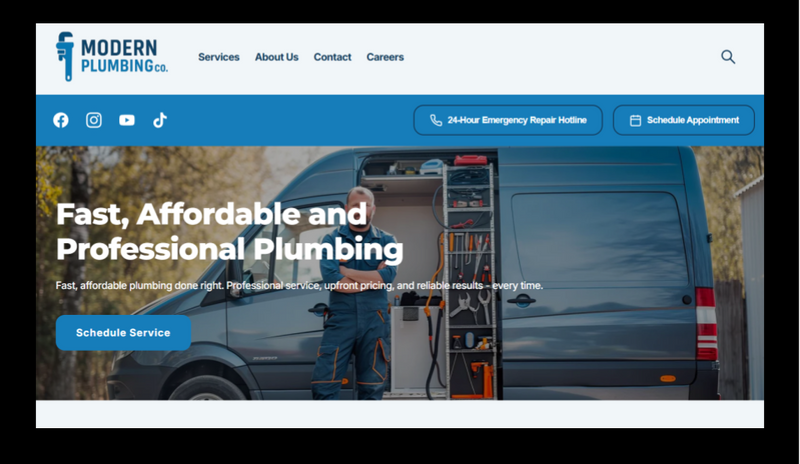 Plumbing Website