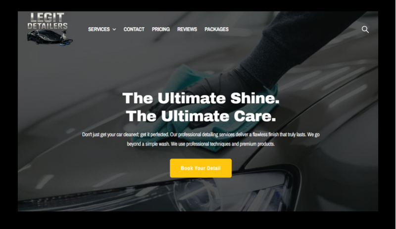 Car Detailing Website