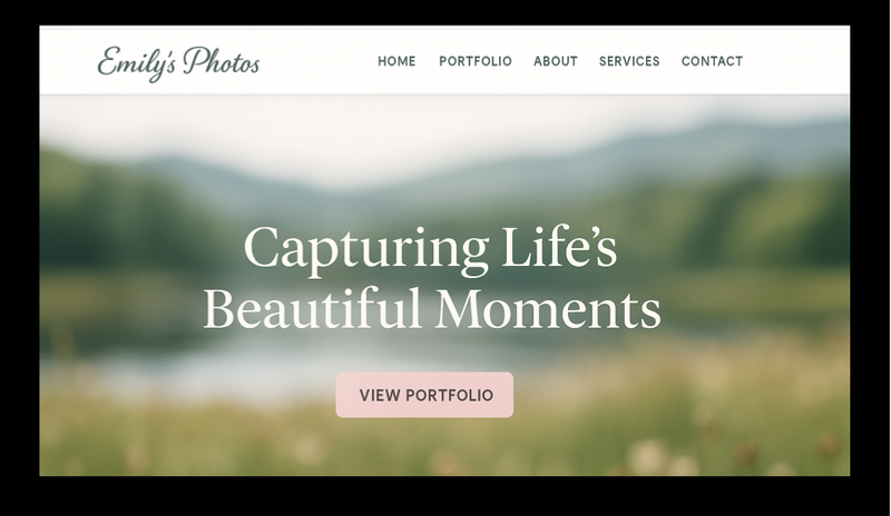 Photography Website
