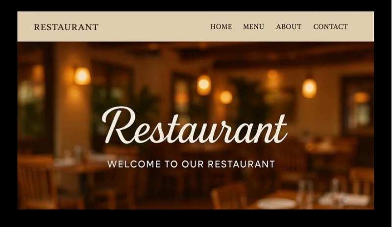 Restaurant Website